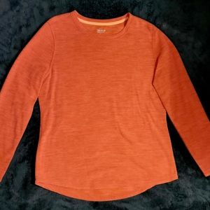 Women's Tek Gear, Large, Orange  sweatshirt